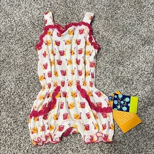NWT Girls Kickee Pants Romper